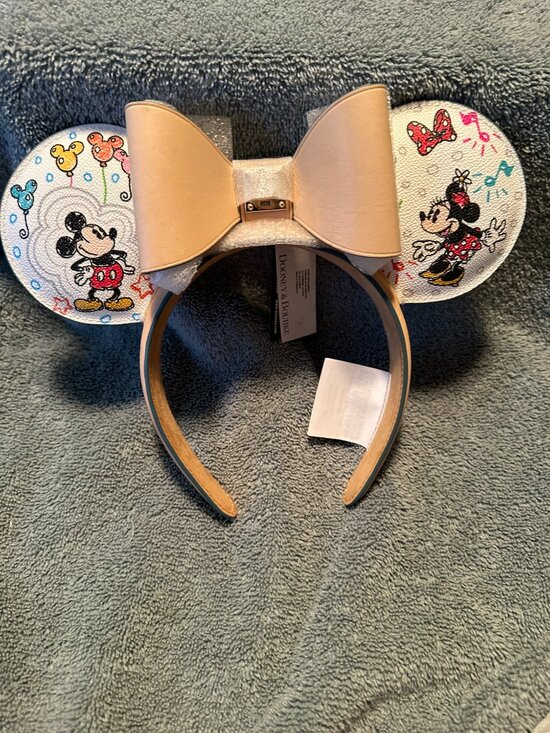 Disney Mickey and Minnie Mouse Ear Headband for Adults by Dooney & Bourk